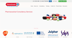 Desktop Screenshot of pharmaconsultglobal.com
